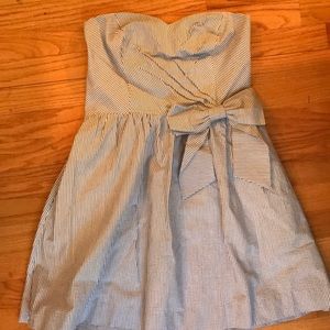 Lilly strapless bow dress